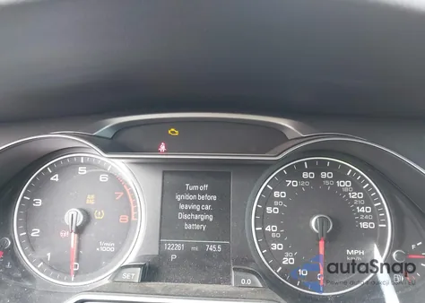 2013 Audi A4 2.0T Premium from USA, damaged, VIN WAUKFAFL3DN034986